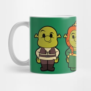 shrek and fiona Mug